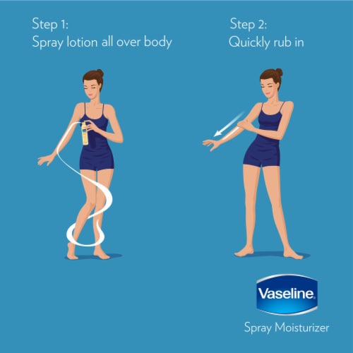 Vaseline Aloe Soothe Spray Lotion Perspective: bottom