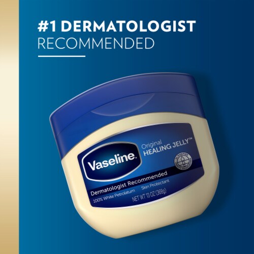 Vaseline Protectant Healing Jelly Original White Petroleum Jelly Perspective: bottom