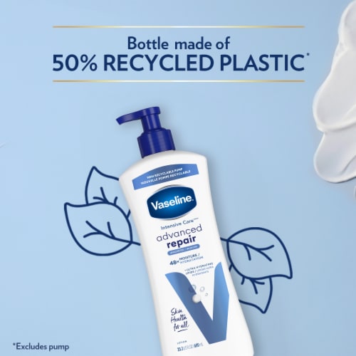 Vaseline Intensive Care™ Body Lotion Advanced Repair Unscented Perspective: bottom