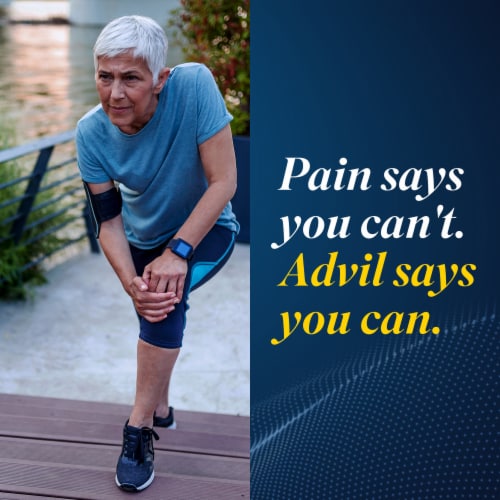 Advil Liqui-Gels Pain Reliever and Fever Reducer Ibuprofen Perspective: bottom