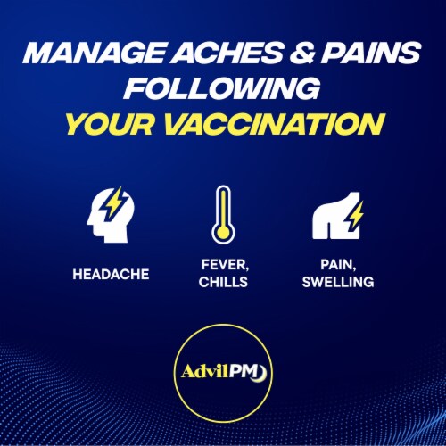 Advil PM Pain Reliever and Nighttime Sleep Aid with Ibuprofen for Pain Relief - Back to College Perspective: bottom
