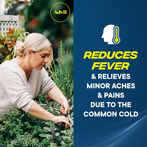 Advil Liqui-Gels Pain Reliever and Fever Reducer Ibuprofen Perspective: bottom