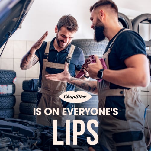 ChapStick Classic Cherry Flavored Lip Balm Perspective: bottom