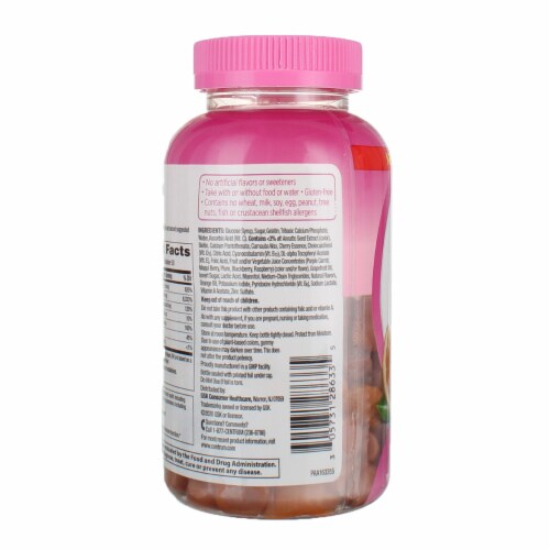 Centrum MultiGummies Multi+ Beauty Dual Action Multivitamin Perspective: bottom