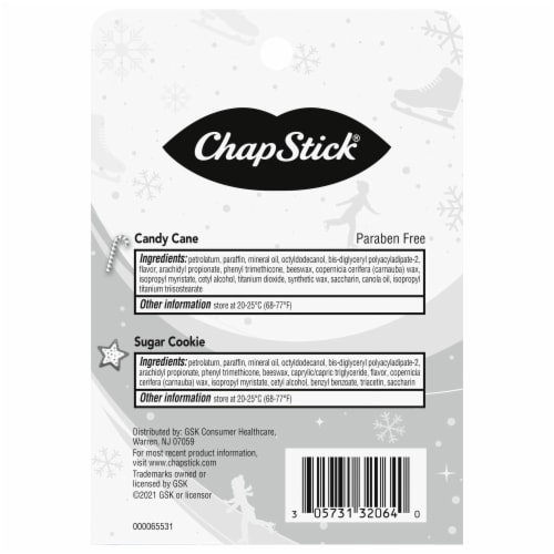 ChapStick Let’s Celebrate Holiday Lip Balm Gift Card Holder Perspective: bottom