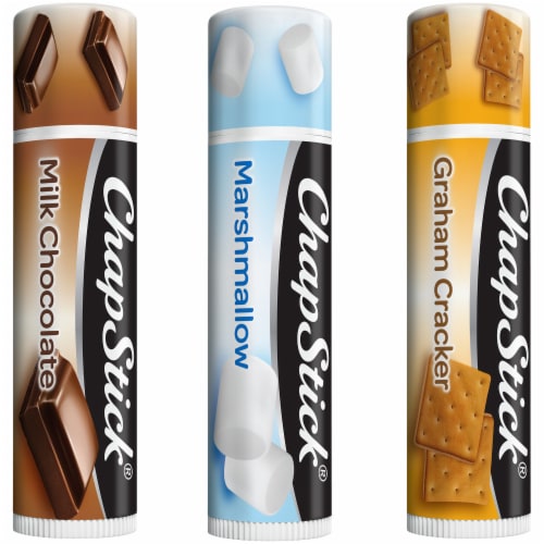 Chapstick S'Mores Collection Lip Balms Perspective: bottom