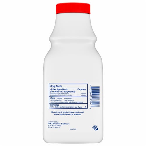Gaviscon Extra Strength Cherry Antacid Fast-Acting Heartburn Relief Liquid Perspective: bottom