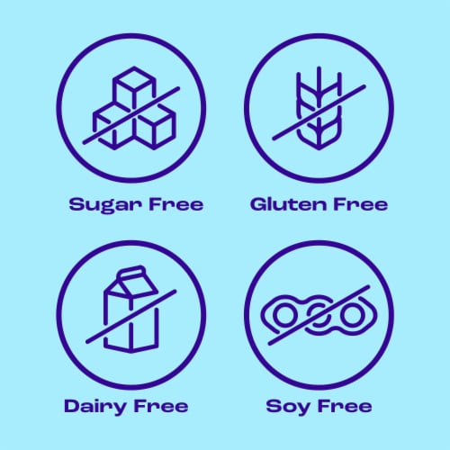 Nicorette Nicotine Gum to Help Stop Smoking 4 mg Fruit Chill Flavor Perspective: bottom