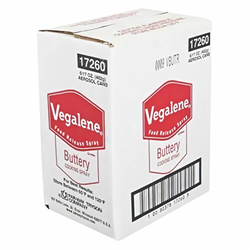 Vegalene Buttery Food Release Pan Spray 17 oz. Can | Pack of 3 Perspective: bottom