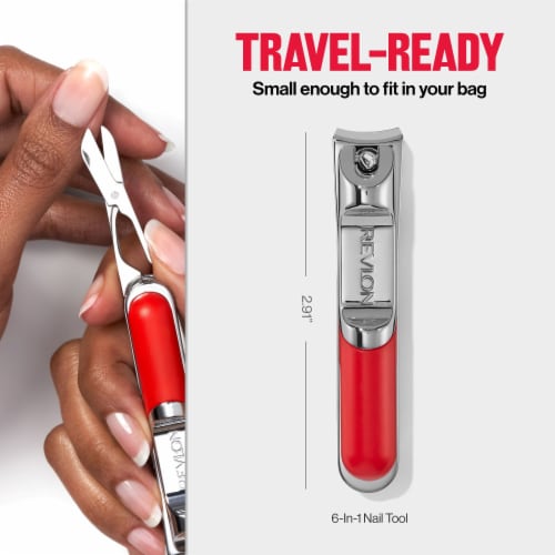 Revlon 6-in-1 Nail Tool Perspective: bottom