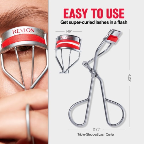 Revlon Triple-Stepped Lash Curler Perspective: bottom