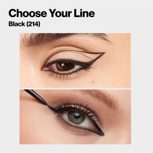 Revlon ColorStay Micro Hyper Precise Gel Eyeliner 214 Black Perspective: bottom