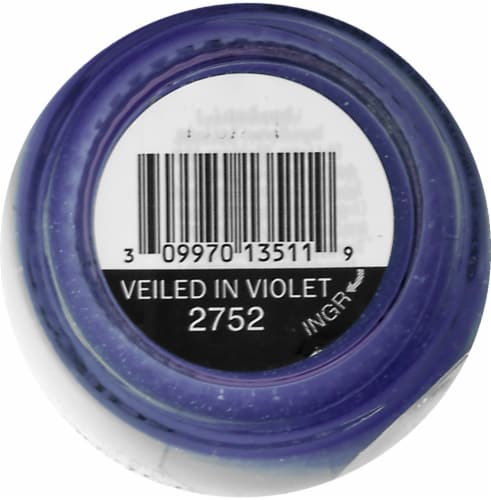 Sinful Colors Sheer Matte Veiled in Violet Nail Polish Perspective: bottom