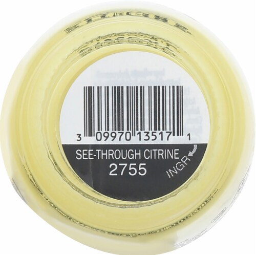 Sinful Colors Nail Polish - See Through Citrine Perspective: bottom