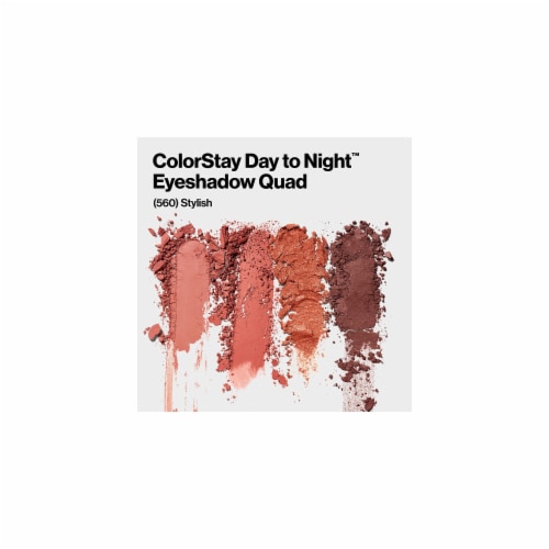 Revlon ColorStay Day To Night, Eyeshadow Quad - Stylish Perspective: bottom