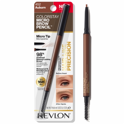 Revlon ColorStay Micro Brow Pencil 452 Auburn Perspective: bottom