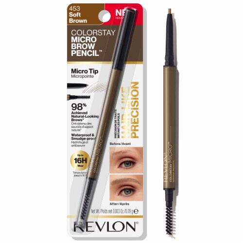 Revlon ColorStay Micro Brow Pencil 453 Soft Brown Perspective: bottom