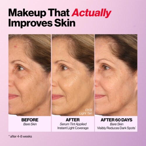 Revlon Illuminance Tinted Serum 409 Brulee Perspective: bottom