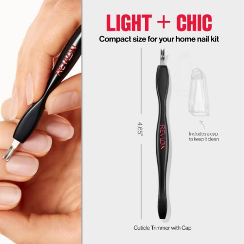 Revlon Cuticle Trimmer with Cap 1 ct Dillons Food Stores