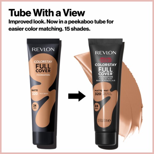 Revlon ColorStay Full Cover Foundation 240 Medium Beige Perspective: bottom