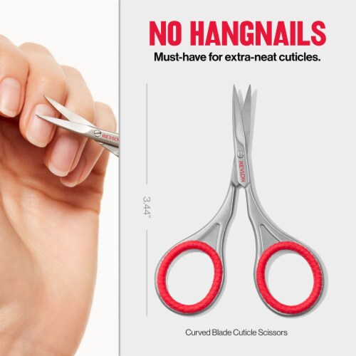 Revlon Curved Blade Cuticle Scissors Perspective: bottom