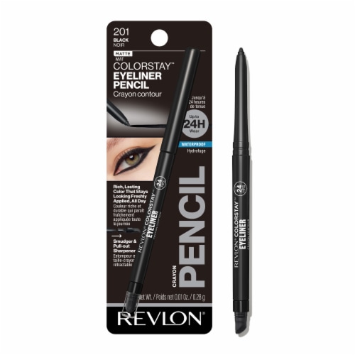 Revlon ColorStay Eyeliner Pencil 201 Black Perspective: bottom