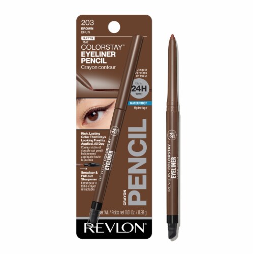 Revlon ColorStay Eyeliner Pencil 203 Brown Perspective: bottom