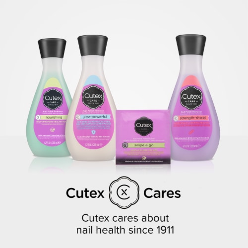 Cutex Ultra-Powerful Nail Polish Remover Perspective: bottom
