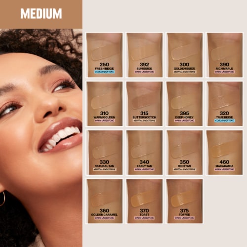 Revlon ColorStay Longwear Makeup Foundation For Combination/Oily Skin 360 Golden Caramel Perspective: bottom