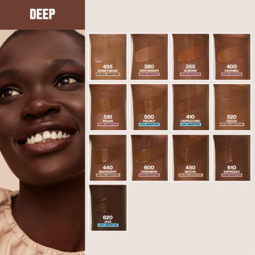 Revlon ColorStay Longwear Makeup Foundation For Combination/Oily Skin 400 Caramel Perspective: bottom