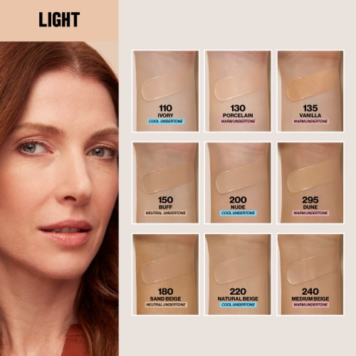 Revlon ColorStay Longwear Makeup Foundation For Normal/Dry Skin 240 Medium Beige Perspective: bottom