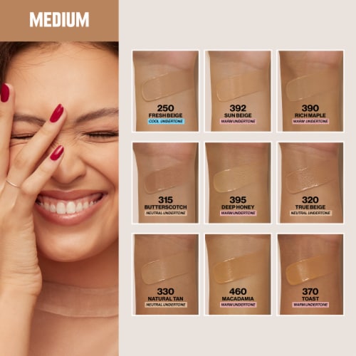 Revlon ColorStay Longwear Makeup Foundation For Normal/Dry Skin 320 True Beige Perspective: bottom