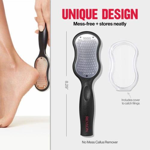 Revlon Callus Remover Foot File with Catcher Perspective: bottom