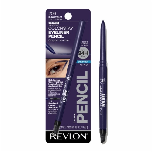 Revlon ColorStay Eyeliner Pencil 209 Black Violet Perspective: bottom