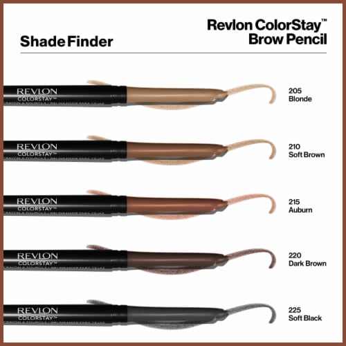Revlon ColorStay Brow Pencil 215 Auburn Perspective: bottom