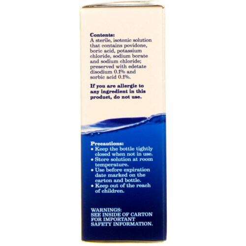 Bausch & Lomb ReNu® MultiPlus Lubricating & Rewetting Drops Perspective: bottom