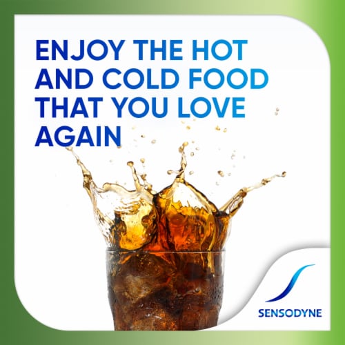 Sensodyne, Toothpaste For Sensitive Teeth and Cavity Protection, Fresh Mint, Sensitivity Protection Perspective: bottom