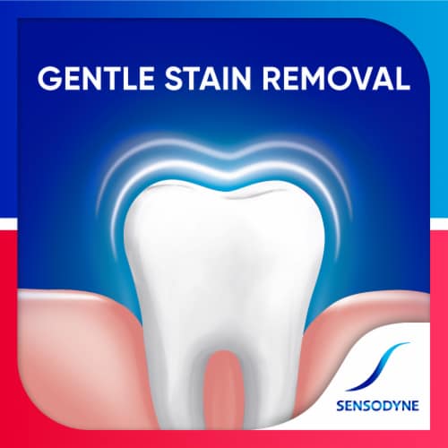 Sensodyne Sensitivity & Gum, Sensitive Care Toothbrush, Designed for Sensitive Teeth & Gums Perspective: bottom