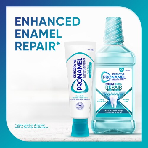 Pronamel, Fresh Breath, Toothpaste For Sensitive Teeth and Cavity Protection, Fresh Wave Perspective: bottom