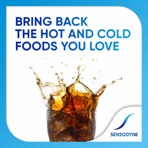 Sensodyne Complete Protection, Toothpaste For Sensitive Teeth and Cavity Protection, Extra Fresh Perspective: bottom
