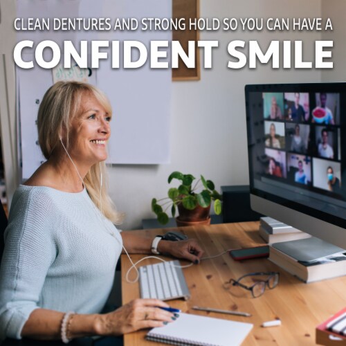 Polident ProGuard & Retainer Mouth Guard Cleaner and Retainer Cleaner Tablets Perspective: bottom