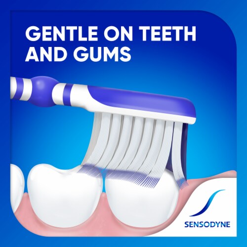 Sensodyne Sensitive Care Soft Toothbrush Perspective: bottom