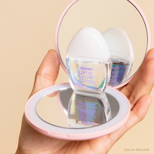 Rohto® Optic Glow Cooling Eye Drops Perspective: bottom