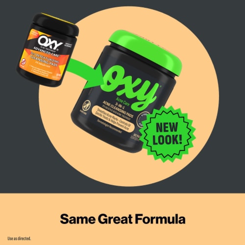 OXY® Advance Care™ Retexturizing Cleansing Pads Perspective: bottom