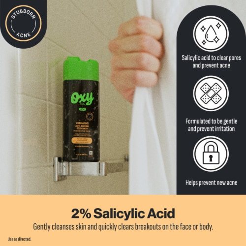 Oxy® Hydrating Anti-Blemish Body Wash Perspective: bottom