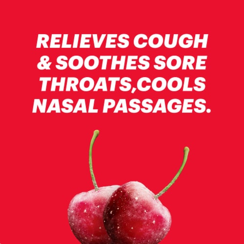 Halls Minis Cherry Flavor Sugar Free Cough Drops Perspective: bottom