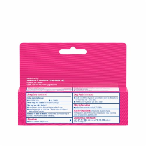 Benadryl Extra Strength Itch Stopping Cream Perspective: bottom