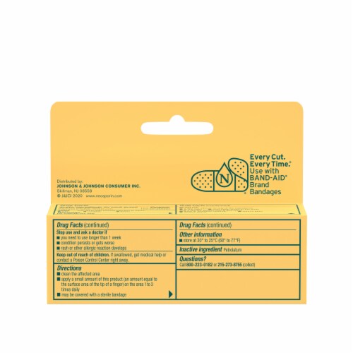 Simply Neosporin Formula 3-Ingredient First Aid Antibiotic Ointment Perspective: bottom