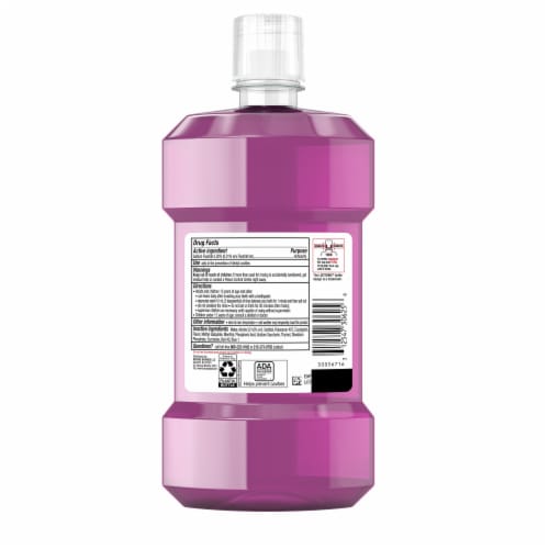 Listerine Total Care Fresh Mint Anticavity Mouthwash Perspective: bottom