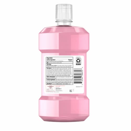 Listerine Total Care Mouthwash Fresh Mint Anticavity Fluoride Oral Rinse with 6 Benefits in 3 Perspective: bottom